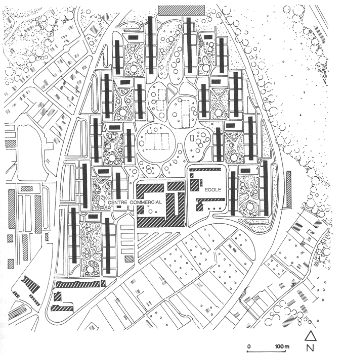 FRANCIA : La carta di Atene (firmata da Le Corbusier) è ripubblicata nel 1957 e in Francia diventa la bibbia degli urbanisti almeno fino