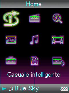 28 Riproduzione audio Riproduzione casuale di brani (Casuale intelligente) Il lettore dispone di 2 diversi modi di riproduzione casuale (denominata inoltre riproduzione in ordine casuale ).