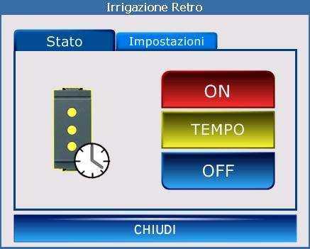 Irrigazione Nelle versioni LITE ed ELITE è possibile integrare nel sistema anche la centralina di irrigazione.