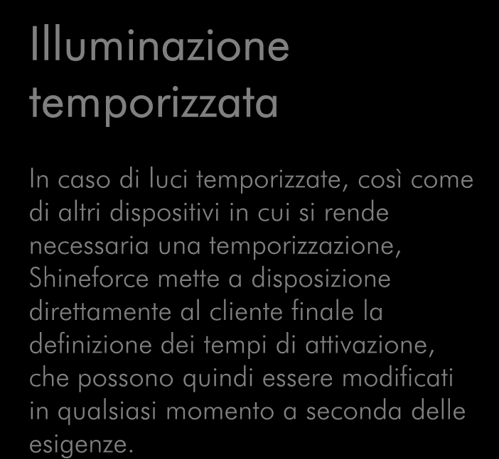 disposizione direttamente al cliente finale la definizione dei tempi di