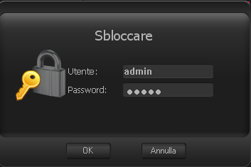 Icona Funzione Visualizzazione del menu completo Visualizzare il sottomenù Ridurre/Ripristinare la finestra del PSS Bloccare/Sbloccare la finestra Riduzione a icona Chiudere la sottofinestra corrente