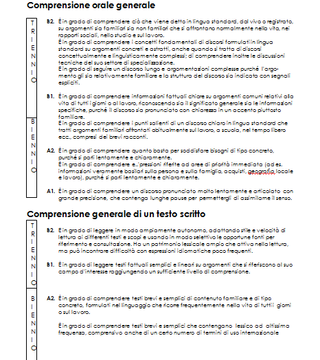 CONSIDERAZIONI SULLA VALUTAZIONE Per quanto riguarda la valutazione delle prove non strutturatele insegnati di lingua, facendo al QUADRO COMUNE DI RIFERIMENTO