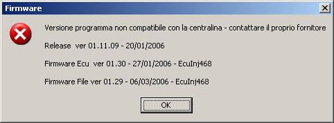 Messaggi di attenzione durante la fase di avanzamento della procedura Messaggio finale di operazione terminata con successo. 9.