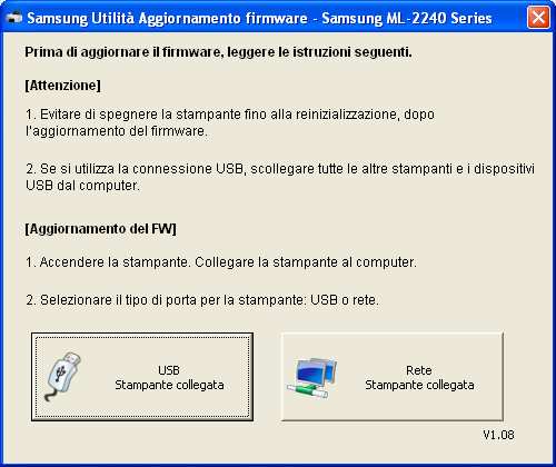 Dalla finestra che appare, fare click sul pulsante evidenziato dal rettangolo rosso tratteggiato.