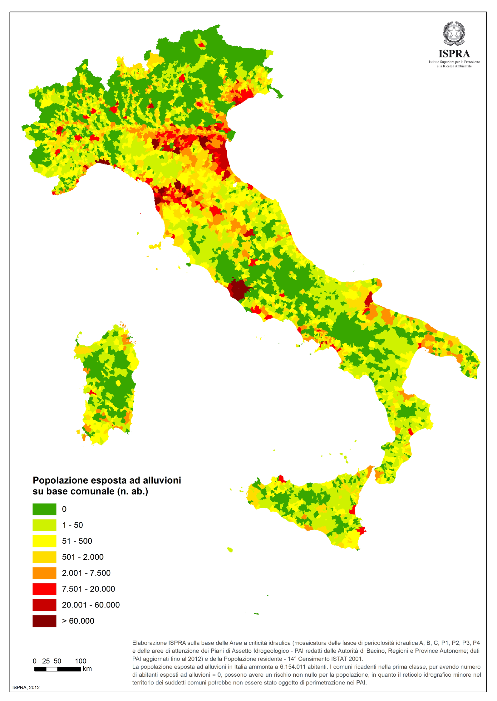 Rapporto di sintesi sul dissesto idrogeologico in Italia ISPRA 2.