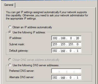 Comandi utente Fase 4: nella scheda General (Generale), sotto This connection uses the following items (La connessione usa i seguenti elementi), fare clic su Internet Protocol (TCP/IP) (Protocollo