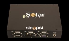 ESOLAR LIGHT CARATTERISTICHE GENERALI 50kWp Compatibilità con inverter, controllori stringa, contatori multimarca Comunicazione via RS232, RS485, TCP/IP, GTW RS485 to TCP/IP Interfaccia web integrata