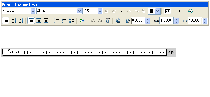 Creazione e modifica di testo In AutoCAD è disponibile un editor di testo per aggiungere testo ai disegni.