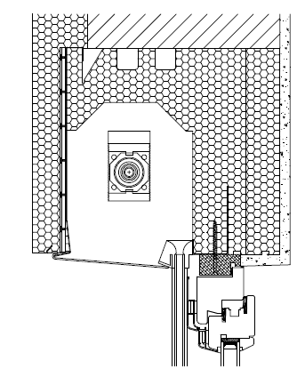 Sistemi d installazione Esempio d installazione cassonetto avvolgibile con ispezione esterna e il cappotto da 4 cm in