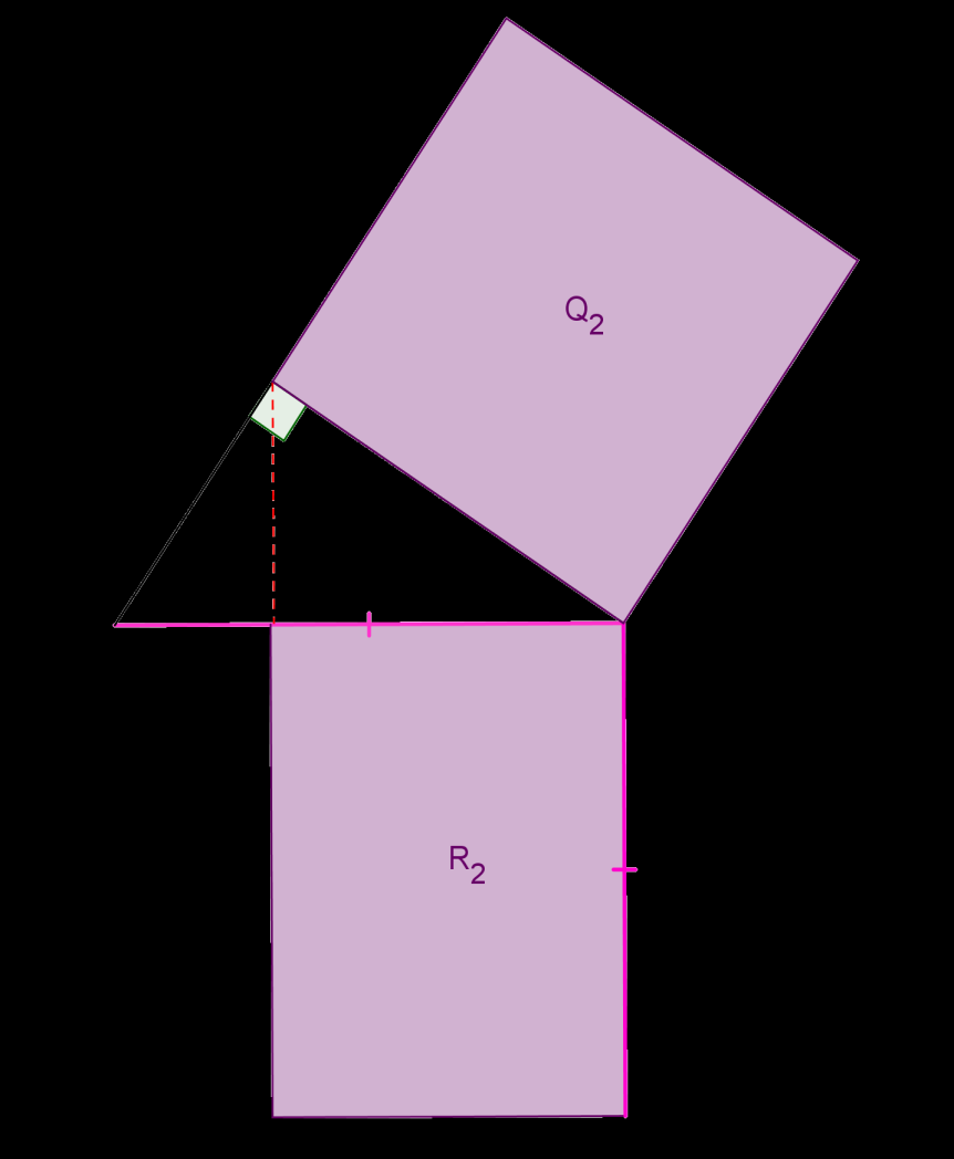 I teoremi di Euclide e di Pitagora Il primo teorema di Euclide In ogni triangolo rettangolo, il quadrato costruito su un cateto è