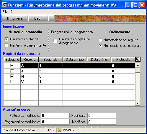 LE NOVITA IN FIN77 32.2.3 rispetto alle prime versioni F.EL. sicra rilasciate interessati solo i Clienti che le hanno usate!