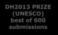 of 600 submissions VAST 2011 EG CH 2011 (best