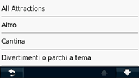 Selezionare una categoria. 5. Toccare Vai!. 3.