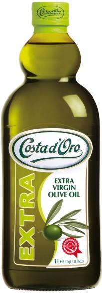 EXTRA Olio Extra Vergine di Oliva L Extra Costa d Oro è un olio dal corpo delicato, dal gusto morbido e leggermente fruttato. È il più versatile tra gli oli extra vergini di oliva.