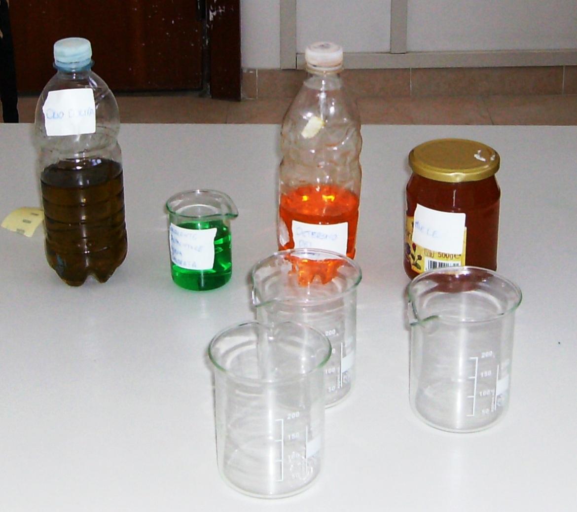 Esperimento n 4 - Olio di oliva - Miele - Detersivo per