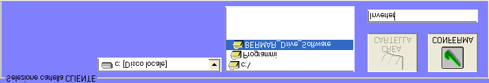 Memorizzazione di una configurazione BerMar_Drive_Software 1.