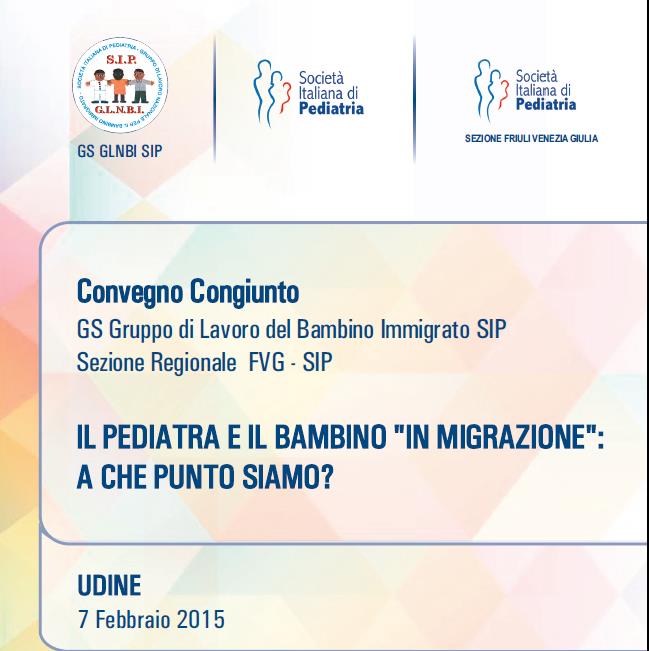 NUOVE INDICAZIONI DEL GLNBI-SIP PER L ACCOGLIENZA SANITARIA AL MINORE MIGRANTE Rosalia Maria