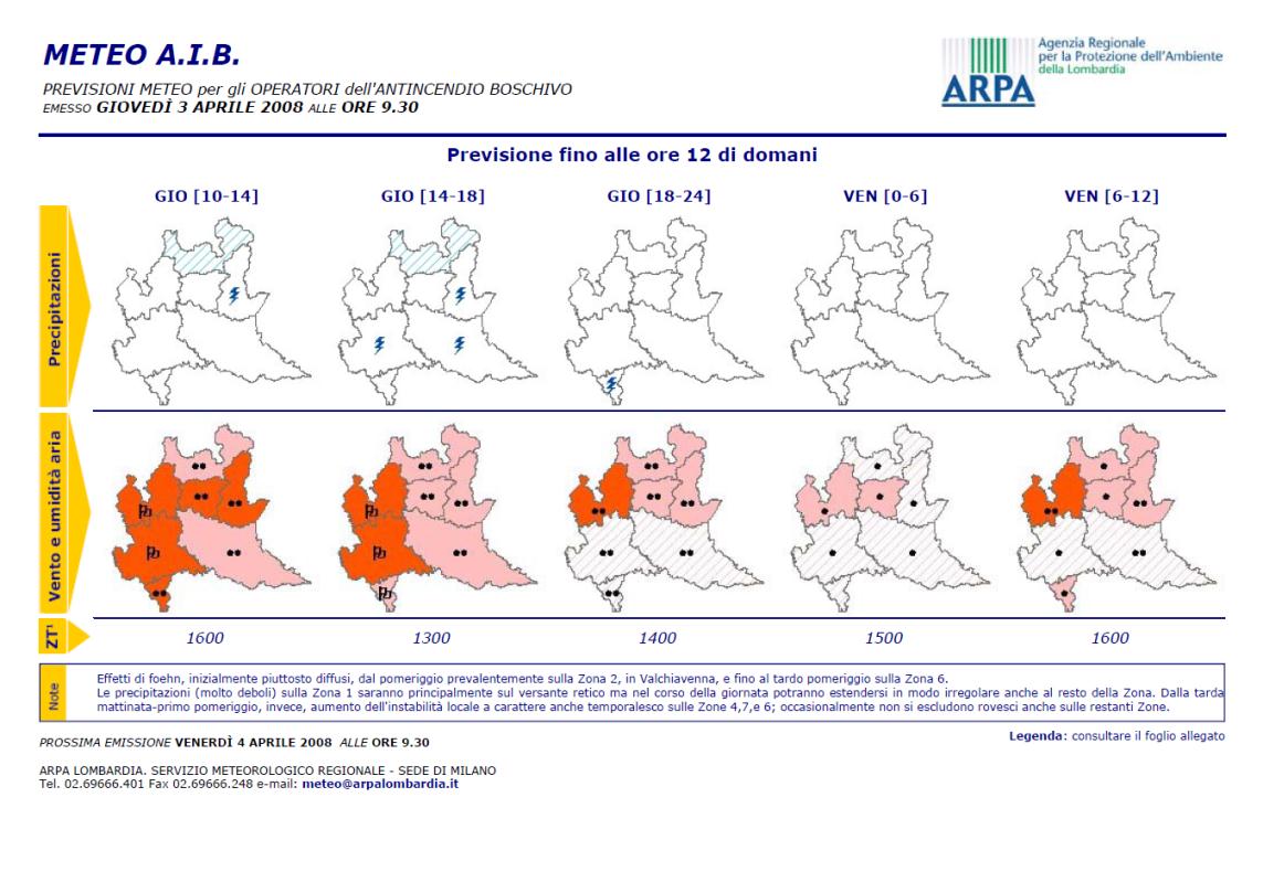 In collaborazione con ARPA emana indici e