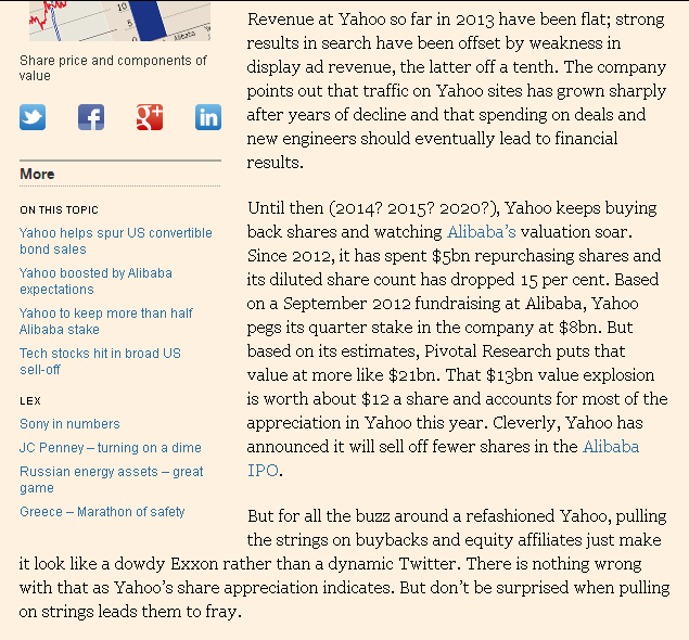 Testata: FINANCIAL TIMES Yahoo: