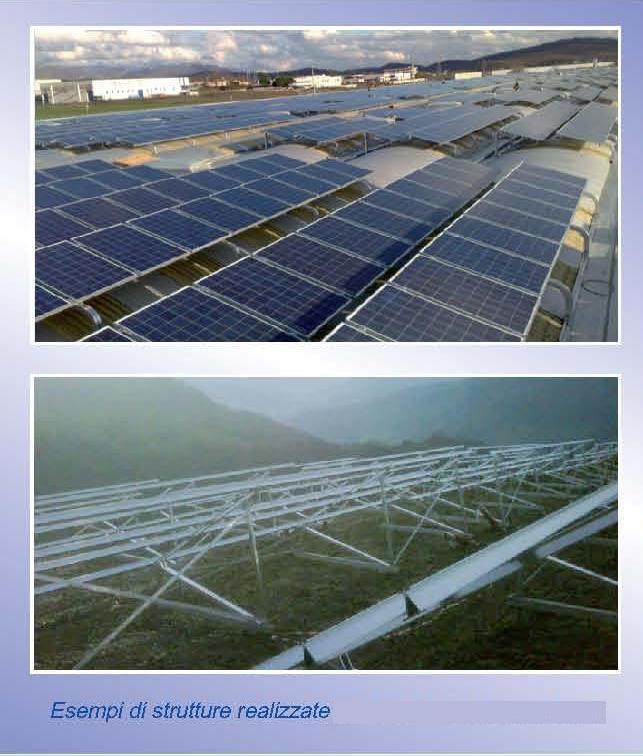STRUTTURE PER IL FOTOVOLTAICO PREMESSA Alcoa, multinazionale Svedese con 3 siti produttivi in Italia, è particolarmente sensibile al tema delle energie rinnovabili: fotovoltaico, solare termico,