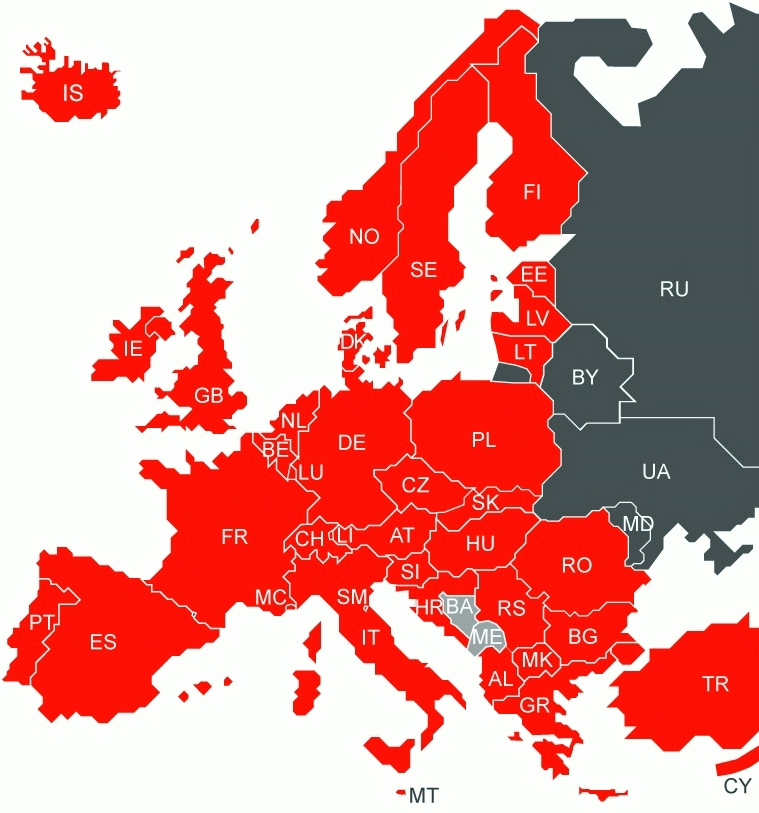 Il brevetto europeo http://www.epo.org/about-us/organisation/member-states.