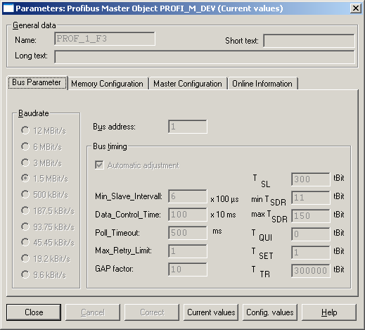 L interfaccia Profibus (modem USB/DP) del DAT200 deve soddisfare ai seguenti requisiti: Il suo indirizzo di rete deve essere diverso dall indirizzo della scheda di interfaccia del DCS.