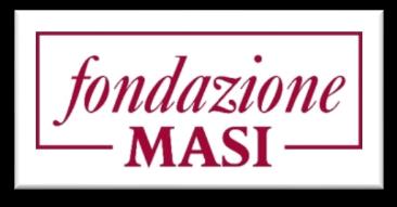 La Fondazione Masi nasce nel 2001 dall esperienza ventennale del Premio Masi di cui assicura la continuità, e opera a livello nazionale e internazionale con la finalità di promuovere e valorizzare il