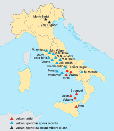 I Vulcani L Italia è un Paese di vulcani: ce ne sono tanti.
