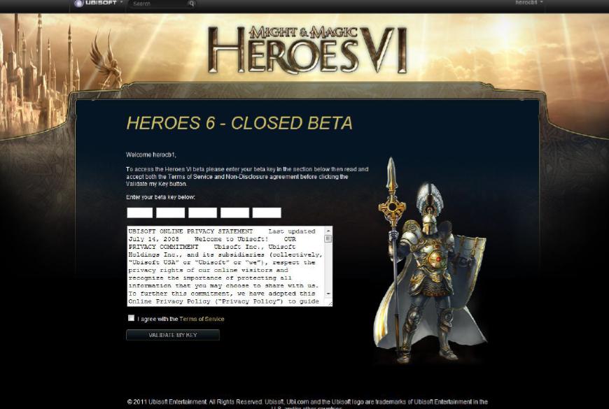 Dopo aver ricevuto la tua chiave Beta, potrai scaricare la versione Beta. II. Come scaricare la Public Closed Beta di M&M Heroes 6 a) Visita http://mmh6.