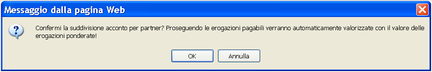 Completata la check list premere il tasto [continua] Appare la scheda C-Importo contributo pagabile Con l elenco dei dati del contributo pagabile per soggetto.