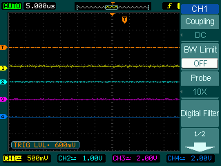 RIGOL Running status Location of the current waveform in the memory Trigger position in the memory Trigger position in current waveform windows Trigger symbol Mark of
