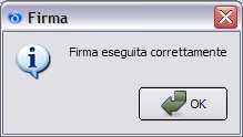 3.3.1.3 Visualizzazione del file attivo Una volta aperto il file è possibile visualizzarne il contenuto selezionando l'icona Visualizza documento. 3.3.1.4 Firma del file attivo Il file si firma digitalmente selezionando l'icona Firma.