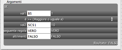 Funzione logica SE La funzione SE restituisce un valore se la condizione specificata ha valore VERO (SI) e un altro valore se essa ha valore FALSO (NO).