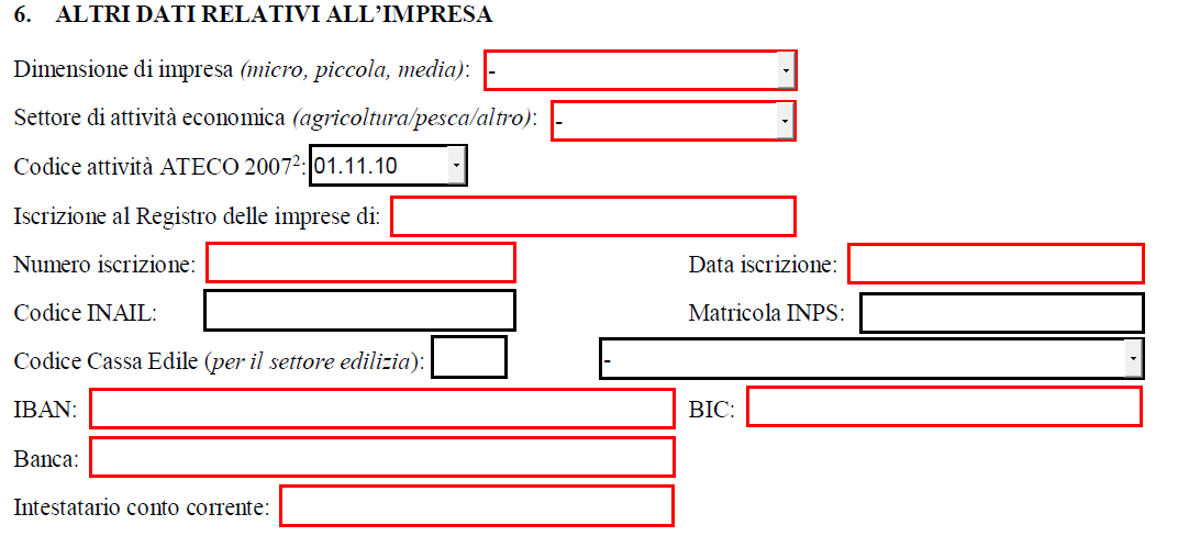 La sezione 5.