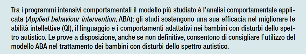 LINEA GUIDA Il trattamento dei disturbi dello