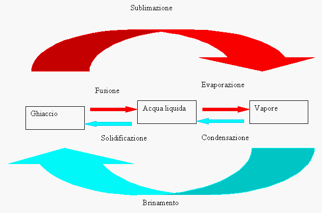 La materia può presentarsi in tre diversi stati di aggregazione: _ Lo stato solido _ Lo stato liquido _ Lo stato gassoso o aeriforme I tre stati della materia, si distinguono per la diversa forza di