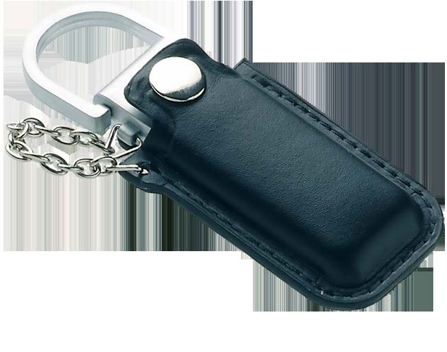 Biz Leather Glove Chiave USB in pelle e metallo.
