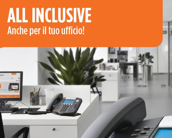 Il portafoglio All Inclusive Business ALL INCLUSIVE BUSINESS UNLIMITED ABSOLUTE ADSL BUSINESS NOI UNLIMITED