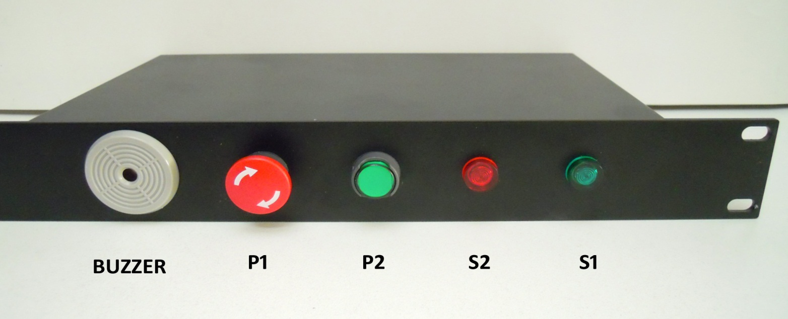 DESCRIZIONE DEL MODULO DI COMANDO A RACK.