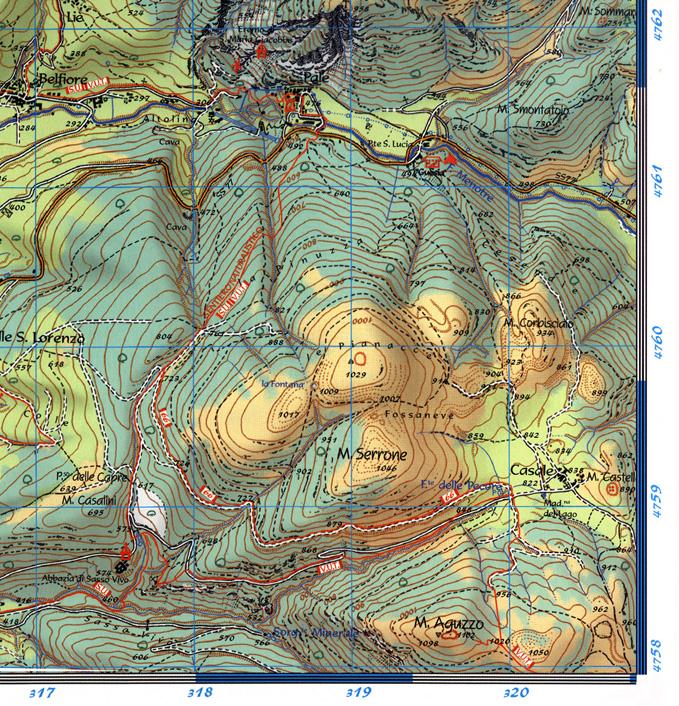 CORSO DI ORIENTAMENTO Rilevando dalla carta le coordinate di un punto e inserite nel G.P.S. Possiamo farci poi guidare per raggiungerlo.