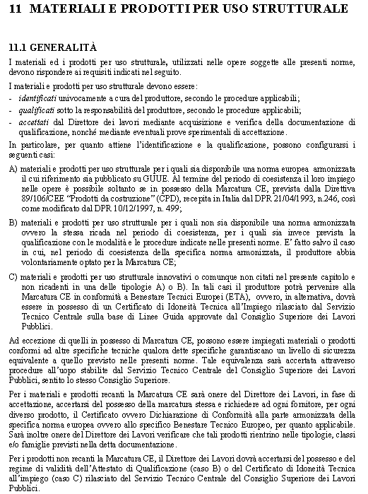 Identificabilità Qualificazione Accettazione Oneri del Produttore Oneri D.LL.