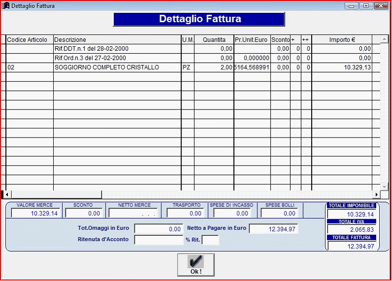 2.1.2 Piano dei Conti Istruzioni dettagliate