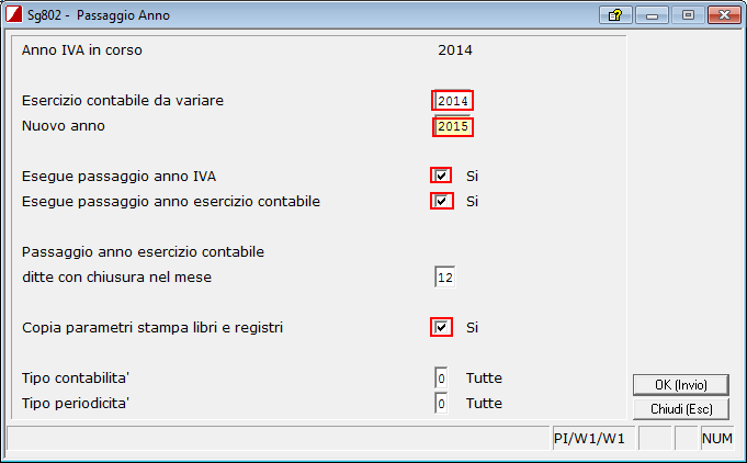 UTENTI EDF (Elaborazioni Dati Fiscali) Operazioni da svolgere per attivare il nuovo anno IVA Dopo aver definito su Spring i dati del nuovo esercizio, occorre allineare tali dati anche su EDF.