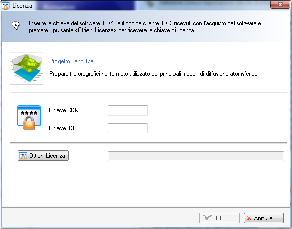 4.9. Registrazione del prodotto MAIND S.r.l. LandUse Manuale utente Utilizzando il menu?