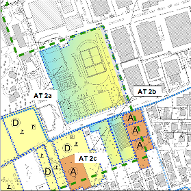 AT 2 Via Alfieri Stralcio Azzonamento dell ambito P.G.T. previgente Stralcio Proposta di azzonamento dell ambito Obiettivi PGT Salvaguardia delle aree agricole, preservare il suolo non urbanizzato e