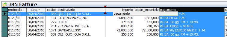 L utente può effettuare queste