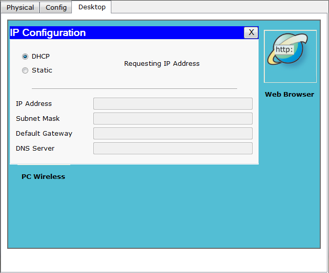Configurazione dei Client DHCP