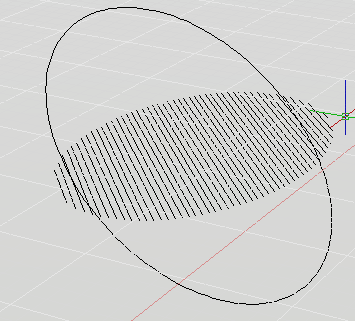 I tratteggi AutoCAD li disegna sempre nel piano corrente X,Y o in un piano ad esso parallelo Se si usa l opzione Scegli punti (Pick point) del comando PTRATT (Icona tratteggia dal toolbar Disegna) le