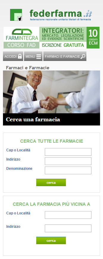 Qualche anno fa abbiamo proposto a Federfarma l adozione della piattaforma Kentico CMS in risposta a una richiesta di miglioramento e semplificazione delle procedure di redazione dei contenuti da