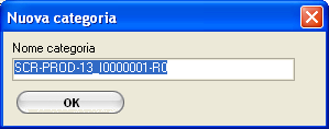 Avviare il comando Conversione in strato secondario. Nel dialogo successivo selezionare Converti. Inserire un nome per la categoria di informazione.